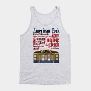 Sights of American Fork, Utah Tank Top